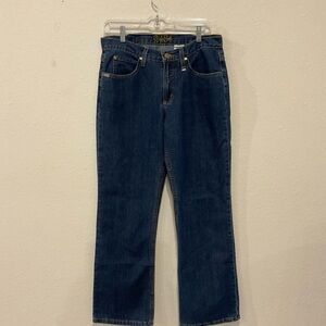 Cruel Girl Jeans Relaxed Dark Wash Bootcut 5-pocket 90s Junior’s Size 9 Short